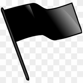 Vector Flag Blank - Black Flag Clipart, HD Png Download - black flag png