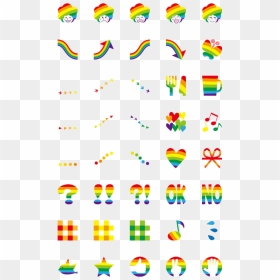 Clip Art, HD Png Download - rainbow emoji png