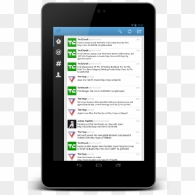 Twitter For Tablets - Twitter Tablet, HD Png Download - tablets png