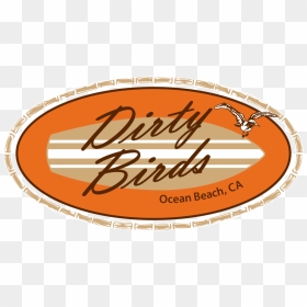Db Ocean Beach Logo White Seagull - Illustration, HD Png Download - dirty png