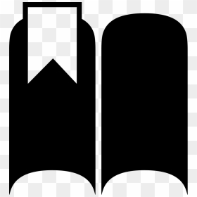 Bookmark On An Opened Book - Icon, HD Png Download - opened book png