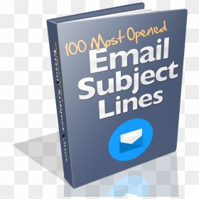 100 Most Opened Subject Lines Cover Final1 - Book Cover, HD Png Download - opened book png