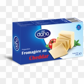 Dana Processed Cheddar Block Cheese 200gr, HD Png Download - cheese slice png