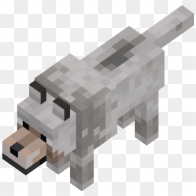 Minecraft Wolf Transparent Png, Png Download - wolf.png