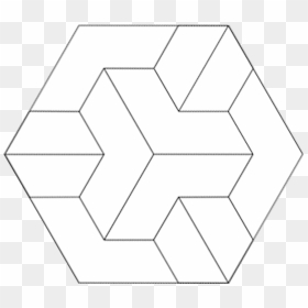 Hex 2, HD Png Download - hex pattern png