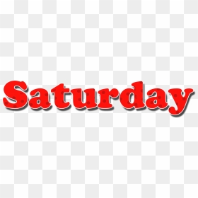 Saturday Red Dots Name Design Png - Sun Fabulous Magazine Logo, Transparent Png - saturday png