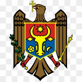 Simbolul De Stat Al Republicii Moldova, HD Png Download - bull head png