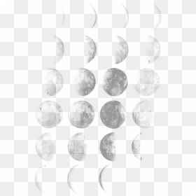 Edits Goth, HD Png Download - moon phases png