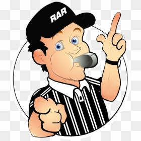 Football Referee Clipart Clipart Transparent Stock - Basketball Referee Clip Art, HD Png Download - referee png