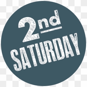 Second Saturday Logo - 2nd Saturday, HD Png Download - saturday png