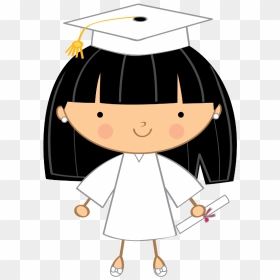 Free Clipart Graduation Cap Gown Scroll Money Jpg Freeuse - Graduation Girl Clipart, HD Png Download - graduacion png