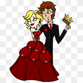 King And Queen Clipart Png - Transparent King And Queen, Png Download - prom png