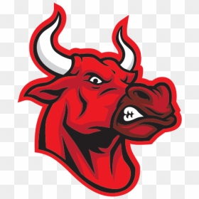 Red Bull Head - Bull Head Clip Art, HD Png Download - bull head png
