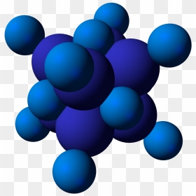 Uranium Dinitride Unit Cell 3d Sf - Blue Cells Png, Transparent Png - cells png