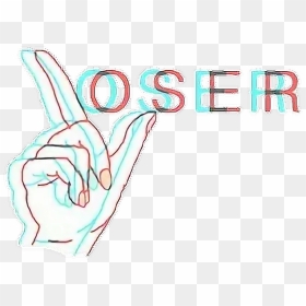 #png #edit #overlay #tumblr #loser - Illustration, Transparent Png - loser png