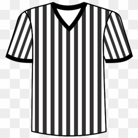 Football Referee Shirt Vector Image - Referee Shirt Clip Art, HD Png Download - referee png