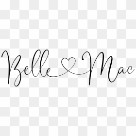 Calligraphy, HD Png Download - mac hearts png