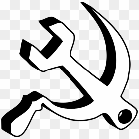 Wrench And Sickle - Spanner And Sickle, HD Png Download - sickle png