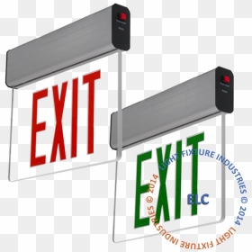 Close Exit Sign - Usa Emergency Exit Signs, HD Png Download - exit sign png