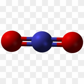 Nitronium 3d Balls - Nitrous Oxide Molecule Clipart, HD Png Download - classified png