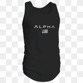 Alpha Clothing Black Flag Athleti-fit Tank Top - Active Tank, HD Png Download - black flag png