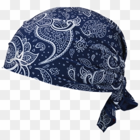 Crip Bandana On Head, HD Png Download - blue bandana png