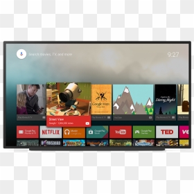 Android Tv Home Screen Framed, HD Png Download - android.png
