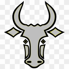 Transparent Steer Head Clipart - Cow Head Drawing Easy, HD Png Download - bull head png