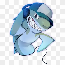 Frosty Shark Character - Cartoon, HD Png Download - frosty png