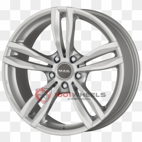 Llantas Mak Luft Silver - ルフト ホイール, HD Png Download - rims png