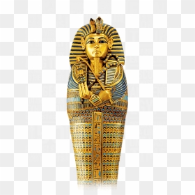 One Of Egypt"s Famed King Tutankhamun"s Golden Sarcophagi - King Tut, HD Png Download - king tut png