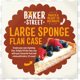 Baker Street Flan Case, HD Png Download - flan png