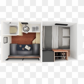 Rv Rental Rv Interior Truck Camper Rental 1 - T17 Camper, HD Png Download - rv png