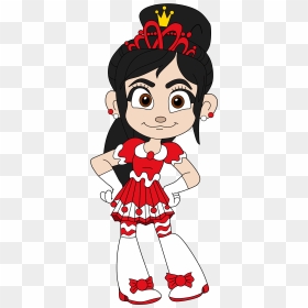 Teen Vanellope In A Prom Dress - Teen Vanellope, HD Png Download - prom png