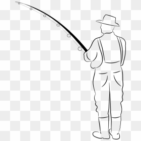 Cast A Fishing Line, HD Png Download - fisherman png