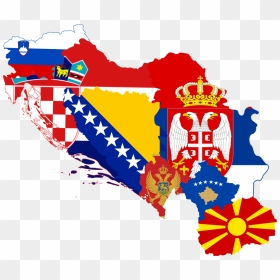 Former Yugoslavia Flag Map - Yugoslavia Png, Transparent Png - ko png