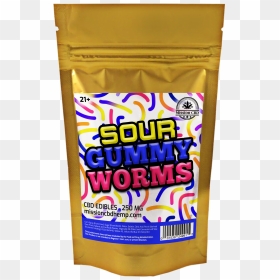 Sour Gummy Worms - Poster, HD Png Download - plastic png