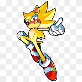 Archie Super Sonic Complete - Super Sonic Png, Transparent Png - super sonic png