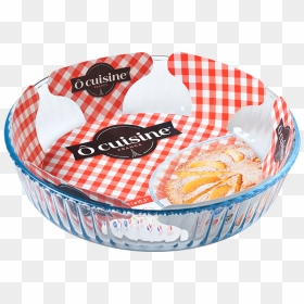 Flutted Flan Dish Packed - Tartera De Vidrio Redonda, HD Png Download - flan png