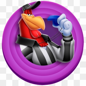 Looney Tunes World Of Mayhem Referee Leghorn, HD Png Download - referee png