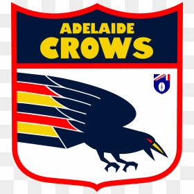 Adelaide Crows Clipart Png Free Download Maybe You - Old Adelaide Crows Logo, Transparent Png - crows png