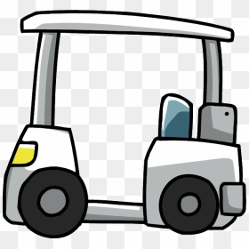 Golf Cart - Scribblenauts Golf Cart, HD Png Download - golf cart png