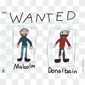 Donalbain And Malcolm Wanted, HD Png Download - wanted poster png