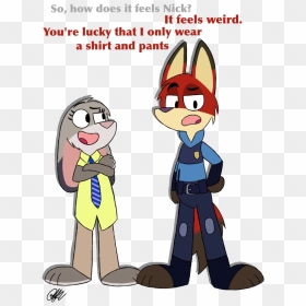 So, How Does It Feels Nick It Feels Weird - Body Swap Adventure Time, HD Png Download - judy hopps png