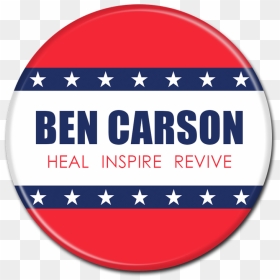 Ben Carson Button - Circle, HD Png Download - ben carson png