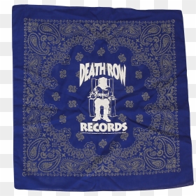 Death Row Records Shirt, HD Png Download - blue bandana png