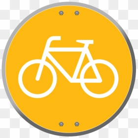Bike Street Sign Representing Big Jump For People For - Zeichen 237 Verkehrszeichen 237, HD Png Download - people biking png
