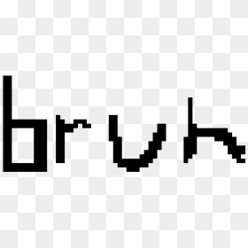 Black-and-white, HD Png Download - bruh png