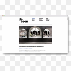 Dezeen, HD Png Download - opened book png