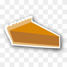 Pumpkin Pie Sticker - Pumpkin Sticker Png, Transparent Png - pumpkin pie png